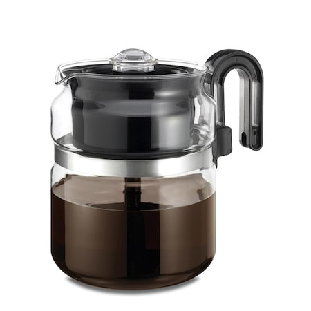 Medelco Medelco 8 cups Clear Stovetop Percolator PK008